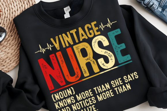 Download Funny Nurse Definition Vintage Nurse PNG - Png Collection