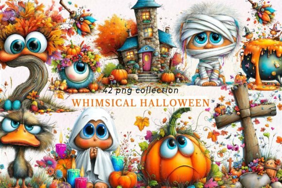 Download Whimsical Halloween Clipart PNG - Png Collection