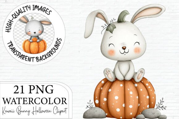 Download Bunny Halloween Clipart Bundle - Premium Resources
